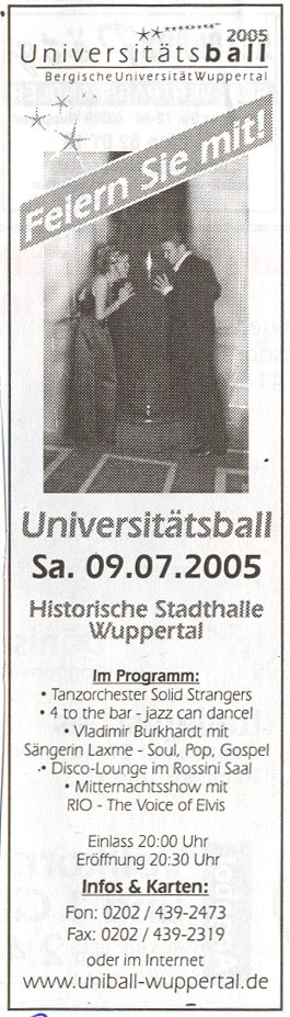 <br />
<b>Deprecated</b>:  Non-static method ivFilepath::filename() should not be called statically, assuming $this from incompatible context in <b>/var/www/vhosts/galerie.uniball-wuppertal.de/httpdocs/galerie/iv-includes/include/ivRecord.class.php</b> on line <b>163</b><br />
<br />
<b>Deprecated</b>:  Non-static method ivFilepath::suffix() should not be called statically, assuming $this from incompatible context in <b>/var/www/vhosts/galerie.uniball-wuppertal.de/httpdocs/galerie/iv-includes/include/ivFilepath.class.php</b> on line <b>47</b><br />
presse06-RonsdorferSonntags-Blatt20050703-gr